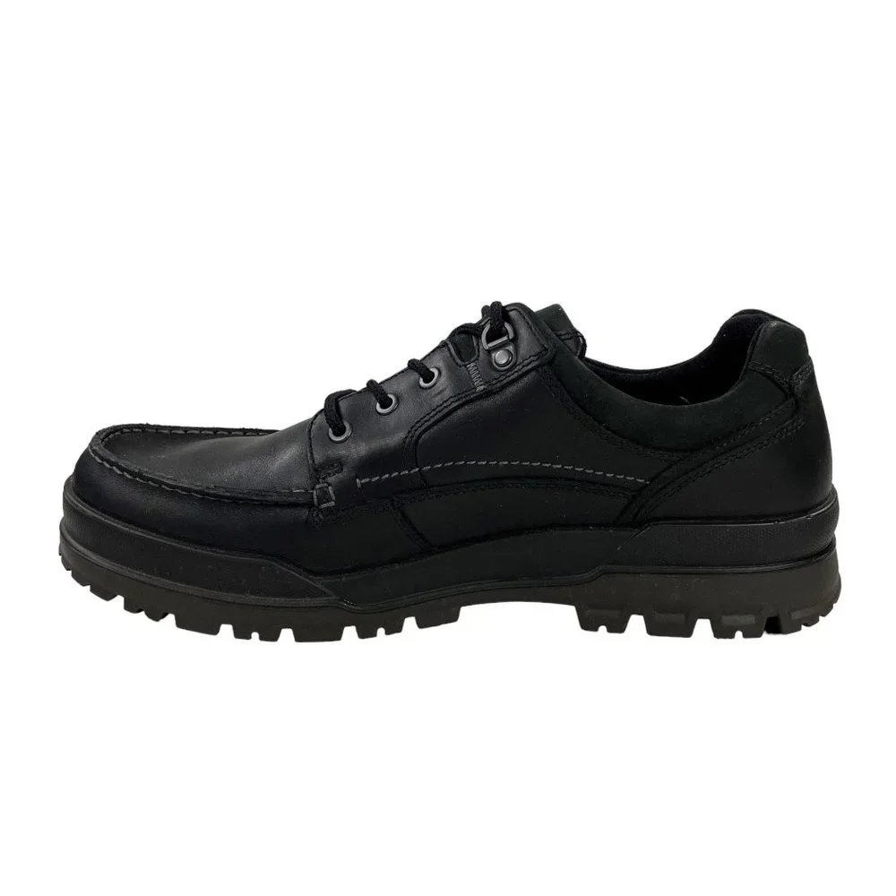 Ecco Black Leather Derby Shoes